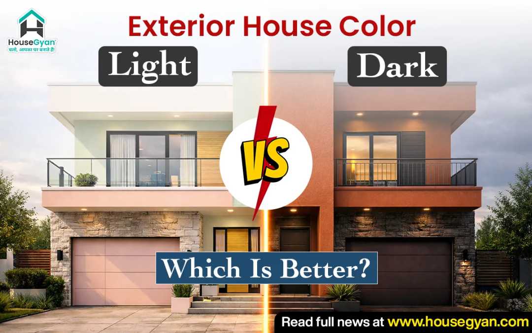 Light vs Dark Exterior House Color Light vs Dark Exterior House Color