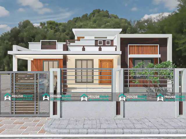 50X40 Ground Floor Contemporary Modern House Elevation Design 50X40 Ground Floor Contemporary Modern House Elevation Design