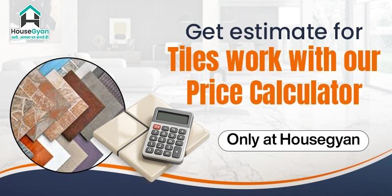 Tiles work price calculator banner Tiles work price calculator banner
