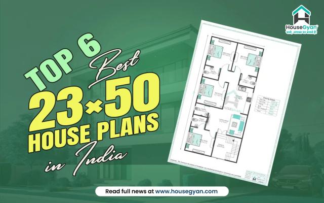 Top 6 Best 23×50 House Plans in India 2026