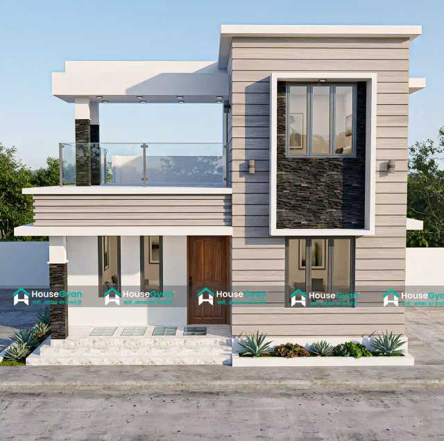 Budget Friendly 23x45 Modern Elevation Design with Premium Look Budget Friendly 23x45 Modern Elevation Design with Premium Look