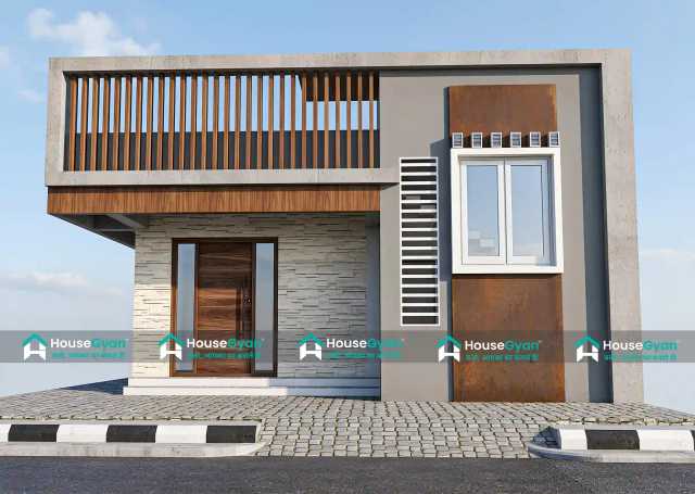 27x50 Modern Ground Floor House Elevation Design 27x50 Modern Ground Floor House Elevation Design