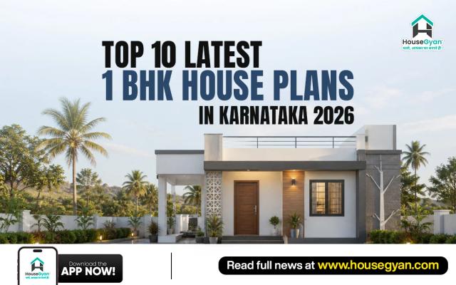 Top 10 Latest 1 BHK House Plans in Karnataka 2026