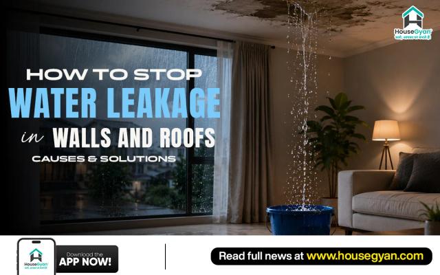 How to Stop Water Leakage in Walls and Roofs: Causes & Solutions