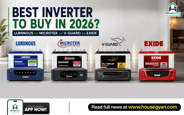 Luminous vs Microtek vs V-Guard vs Exide: Best Inverter to Buy in 2026