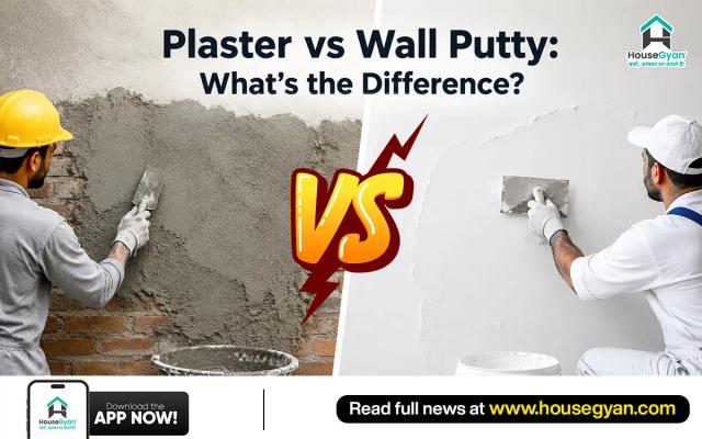 Plaster vs Wall Putty: What's the Difference?