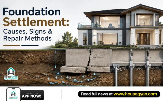 Foundation Settlement: Causes, Signs & Repair Methods