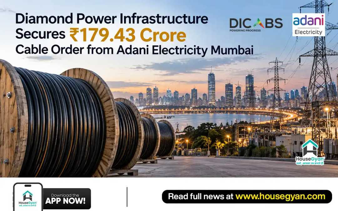 Diamond Power Infrastructure Secures ₹179.43 Crore Cable Order from Adani Electricity Mumbai Diamond Power Infrastructure Secures ₹179.43 Crore Cable Order from Adani Electricity Mumbai