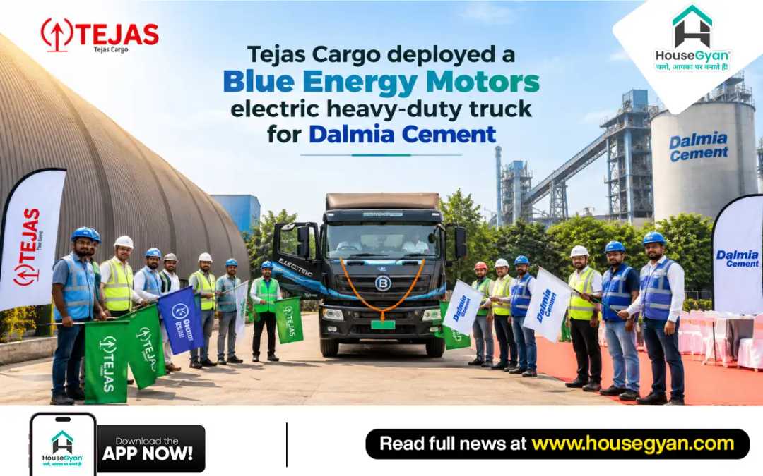 Tejas Cargo Deployed a Blue Energy Motors Electric Heavy-Duty Truck for Dalmia Cement Operations Tejas Cargo Deployed a Blue Energy Motors Electric Heavy-Duty Truck for Dalmia Cement Operations