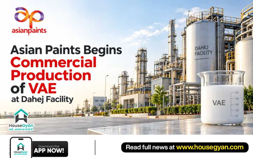 Asian Paints Begins Commercial Production of VAE at Dahej Facility in Gujarat Asian Paints Begins Commercial Production of VAE at Dahej Facility in Gujarat