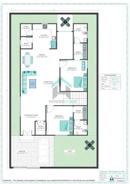 40X70 South East Facing 2BHK Ground Floor House Plan | 2800 Sqft Plot Floor Plan 40X70 South East Facing 2BHK Ground Floor House Plan | 2800 Sqft Plot Floor Plan