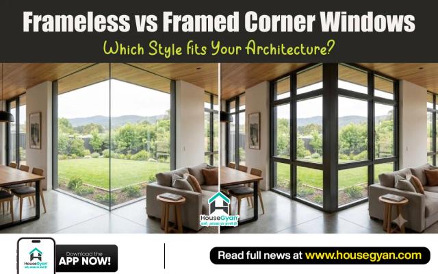 Frameless vs Framed Corner Windows: Which Style Fits Your Architecture?