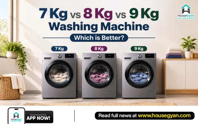 7 Kg vs 8 Kg vs 9 Kg Washing Machine